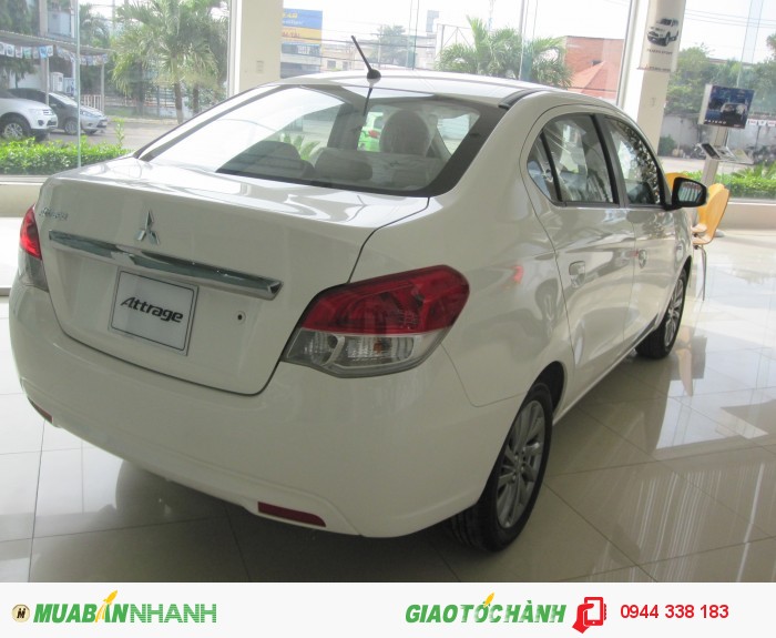 Xe Mitsubishi Attrage CVT 2015 - Gía Tốt Nhất TP.HCM - Tặng phụ kiện chính hãng