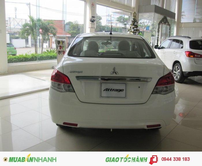 Xe Mitsubishi Attrage CVT 2015 - Gía Tốt Nhất TP.HCM - Tặng phụ kiện chính hãng