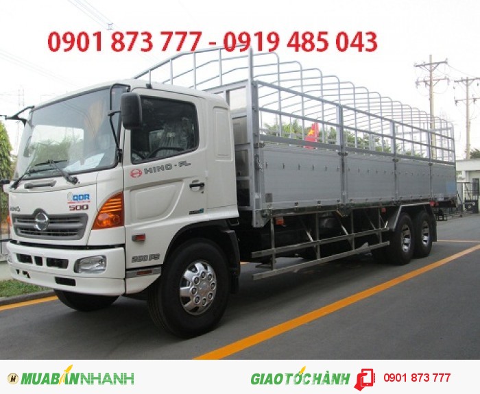 Báo giá xe tải Hino 9.4 tấn FG thùng siêu dài 8m55.