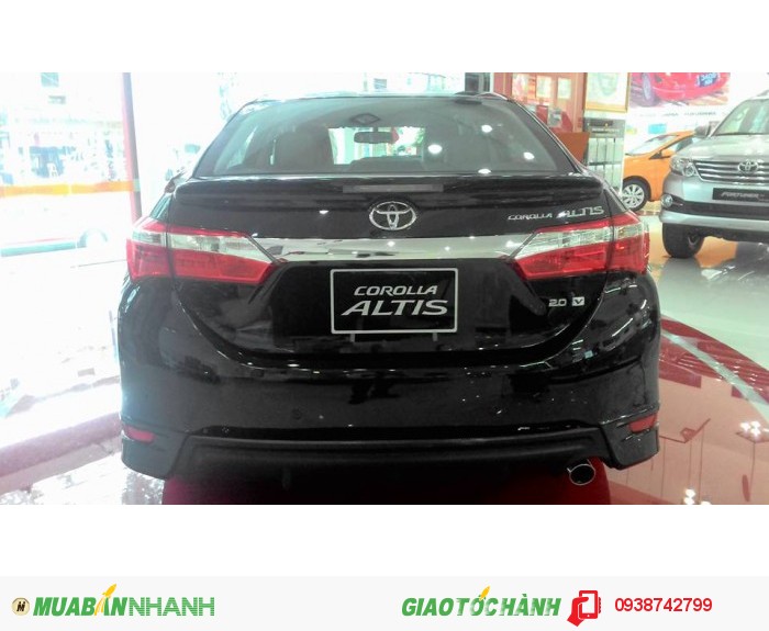 Xe Corolla Altis 2.0v Bản Full Options, Mới 100%, Giao Xe Ngay