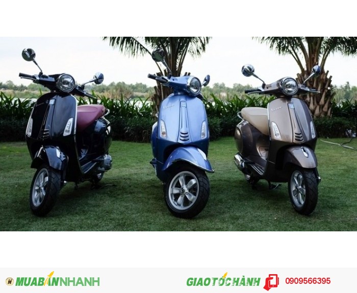 Vespa Primavera khuyến mãi hấp dẫn trong tháng 9