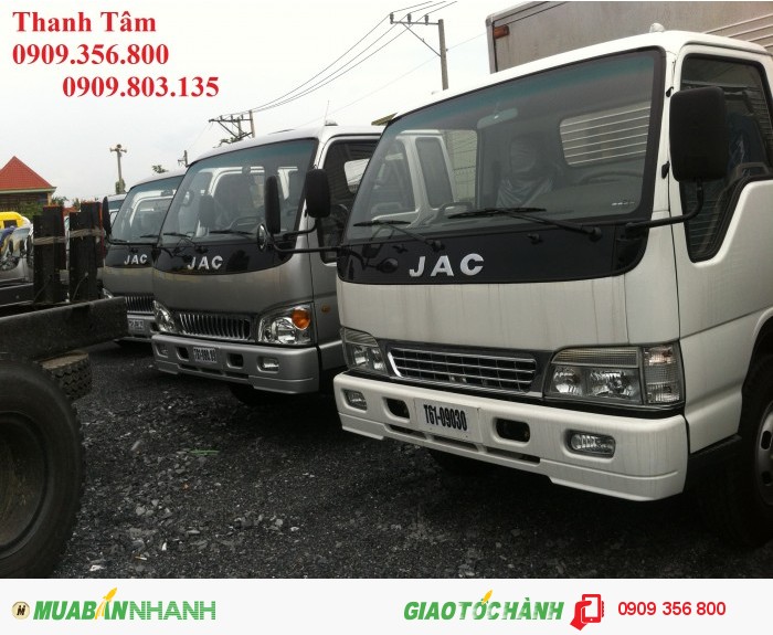 Xe tải JAC 4t9 / jac 4tan9/ jac 4,9t/jac 4T9/jac 4T9/4TAN9 trả góp lãi suất thấp