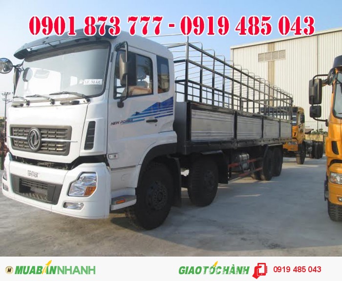 Cung cấp xe tải Dongfeng Trường Giang 3 chân 14,5 tấn, Dongfeng Trường Giang 14.5 tấn 3 giò (Dongfeng 14T5)