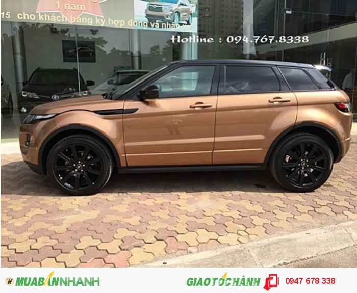 Bán xe Range Rover Evoque 2015 bản full màu nâu