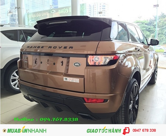 Bán xe Range Rover Evoque 2015 bản full màu nâu