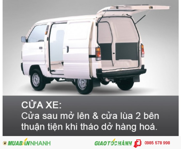 Bán xe Suzuki Blind Van 580kg