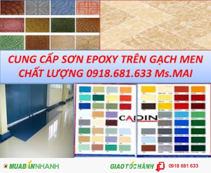 Tổng Công Ty Sơn Epoxy cho gạch men chất lượng, 180473