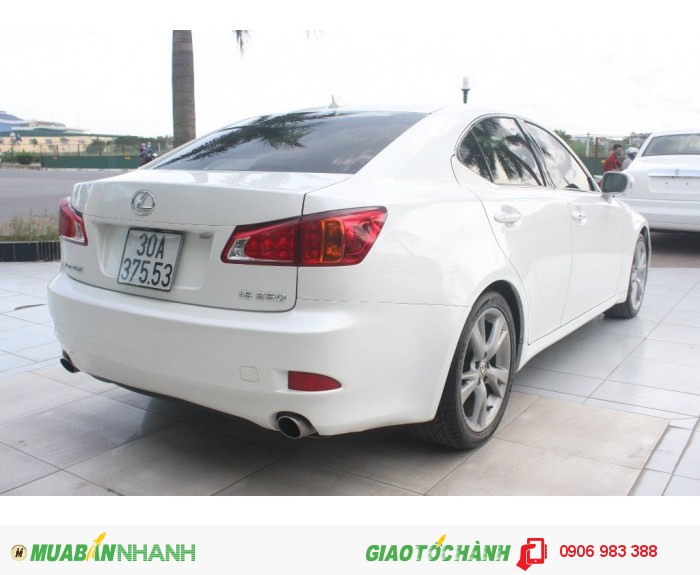 Bán Xe Lexus IS 250 màu trắng nội thất kem model 2010