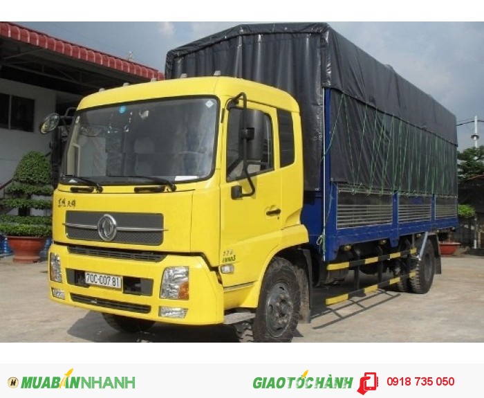 Đại lý bán xe tải dongfeng nhập khẩu Dongfeng Hoàng Huy B170 8T7 (9 tấn) thùng 7m5