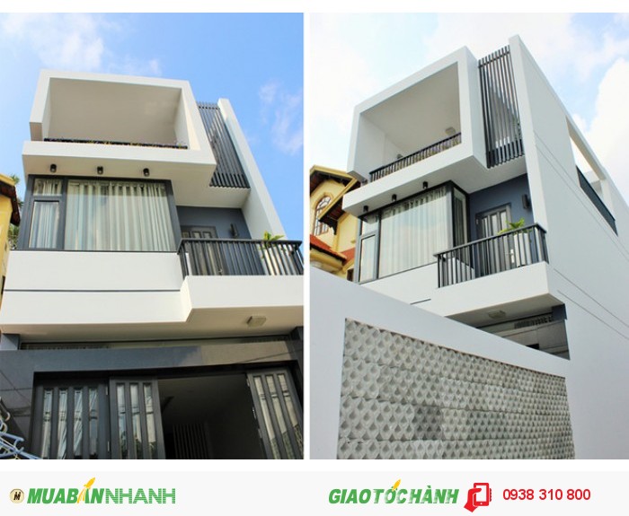 Bán nhà 2 lầu Nguyễn Thiện Thuật,P.24, Q.Bình Thạnh, Dt 4.2x13m, hướng Đông Bắc, giá 3.5 tỷ/TL.