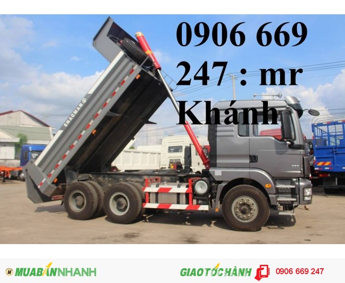 Xe ben 4 chân shacman