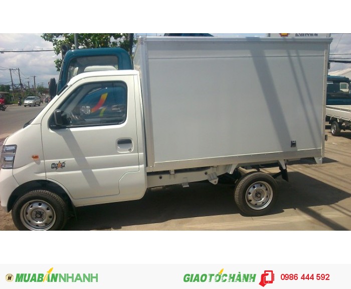 Bán xe tải Veam Star dưới 1 tấn 820kg thùng lửng đi thành phố/ hỗ trợ trả góp 70%