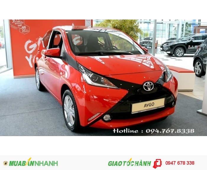 Đại lý xe Toyota Aygo 2016 nhập khẩu giá cực tốt