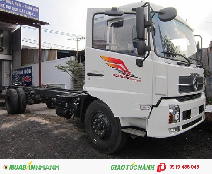 Đại lý xe tải Dongfeng Hoàng Huy B170 B190 máy Cummins nhập khẩu, Xe tải Dongfeng 8.5 tấn 9 tấn 9.5T