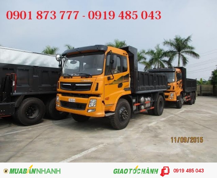 Xe tải ben, xe tải tự đổ Dongfeng Trường Giang 7.8 tấn 8.5 tấn 9.2 tấn 14 tấn giá rẻ,có xe giao ngay 4