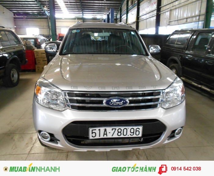 Bán Ford Everest 4x2 AT sx 2014 ghi vàng bstp