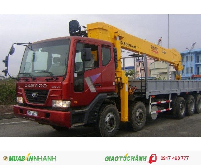 Cho thuê xe cẩu tại Q12