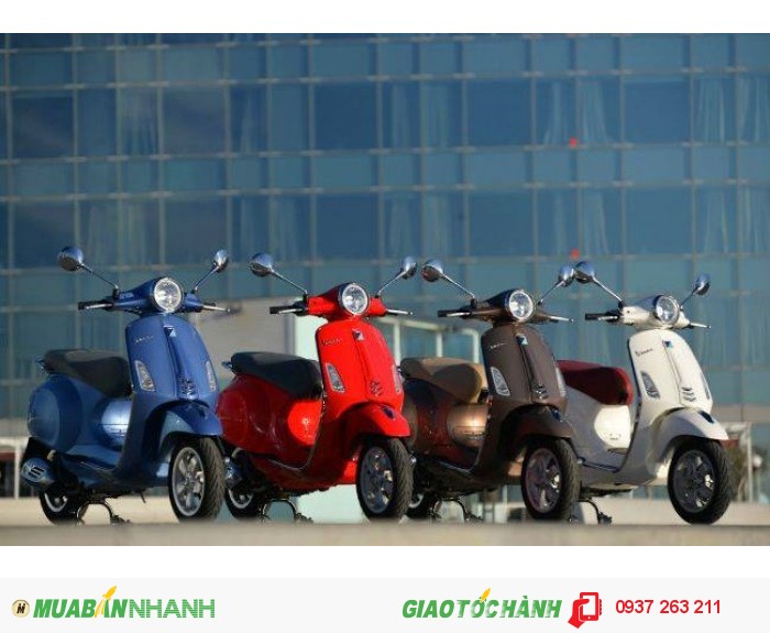Xe Vespa Primavera khuyến mãi hấp dẫn tháng 9
