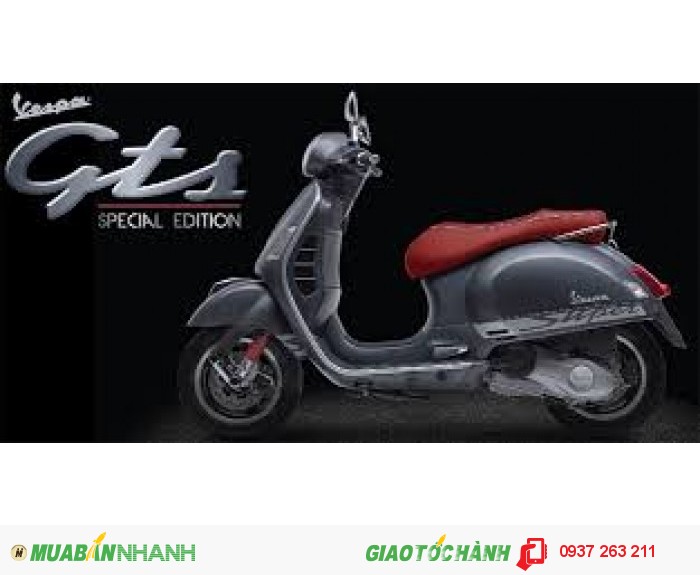 Xe Vespa GTS tặng quà hấp dẫn trong tháng 9