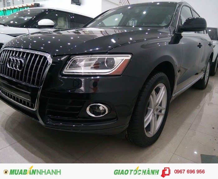 Audi Q5 Premium Plus Mỹ , model 2014, màu đen , nội thất đen , hỗ Trợ 100% phí trước bạ
