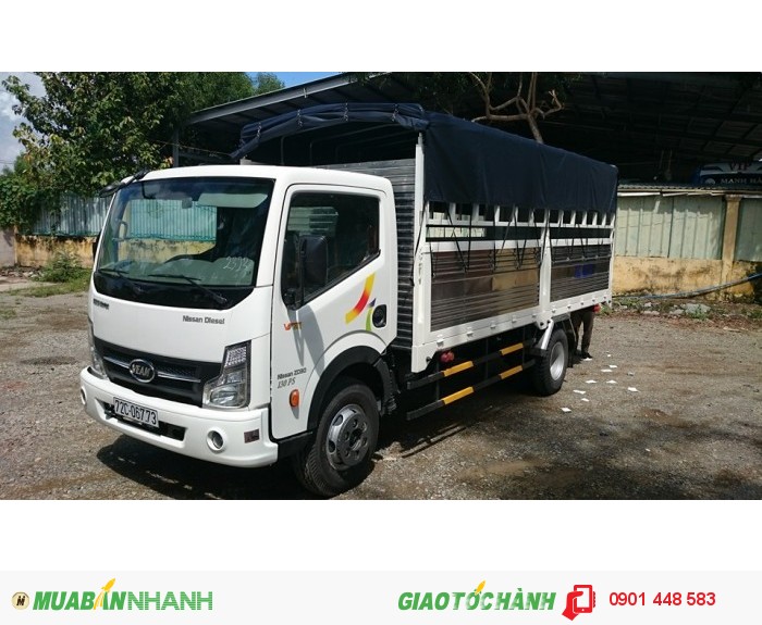 Xe tải Veam VT651 6t5/6,5 tấn máy Nissan 130PS, thùng dài 5,1m, xe có sẵn giao ngay