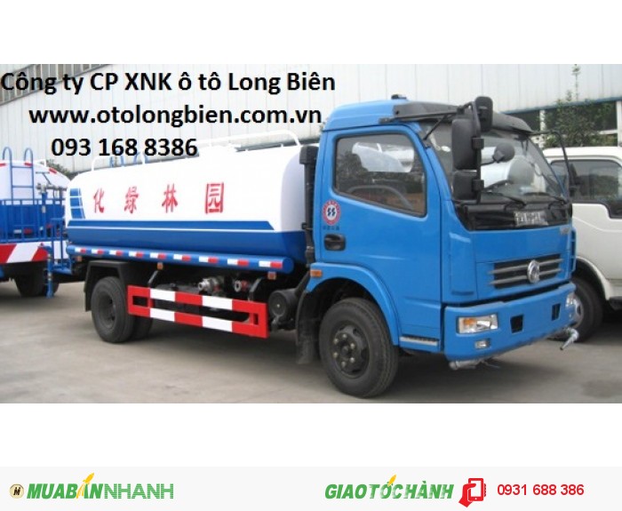 Xe phun nước, tưới cây, rửa đường 5m3, 9m3, 13m3, 17m3-20m3 Long Biên, Hà Nội 2015