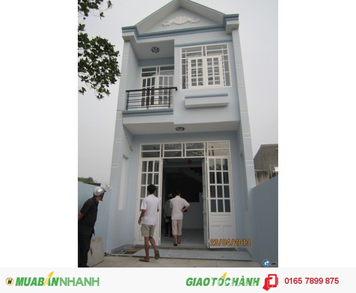 Nhà 3 tầng, 785 triệu - ngay TTHC Huyện Nhà Bè, 90m2.