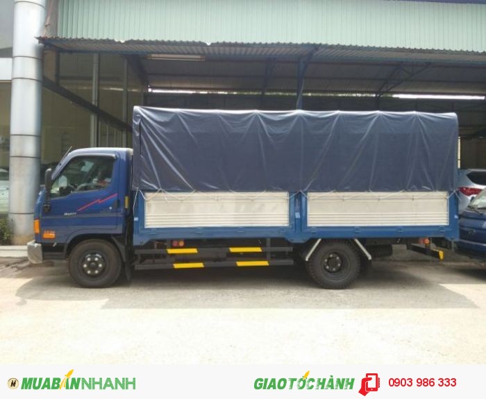Xe tải Hyundai HD72 3,5T Thùng Mui Bạt