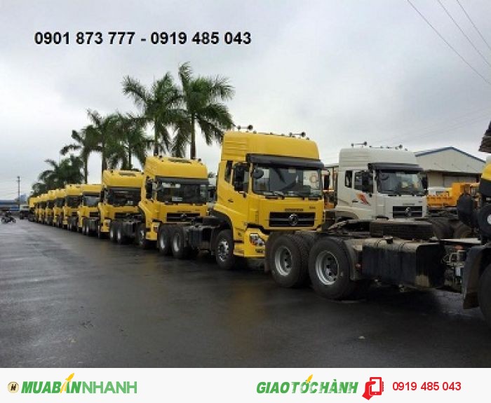 Cần bán xe đầu kéo Dongfeng Hoàng Huy 3 chân L375 6x4 .