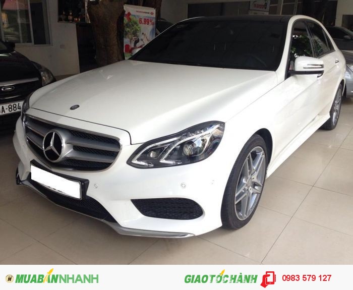 Bán Mercedes E400 màu trắng, xe đẹp không lỗi nhỏ,