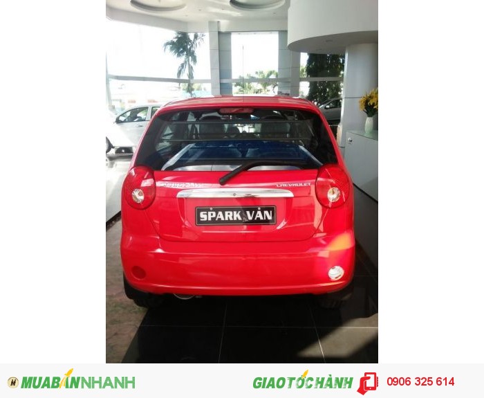 Xe Chevrolet Spark Van, 2 Chỗ, 0.8cc