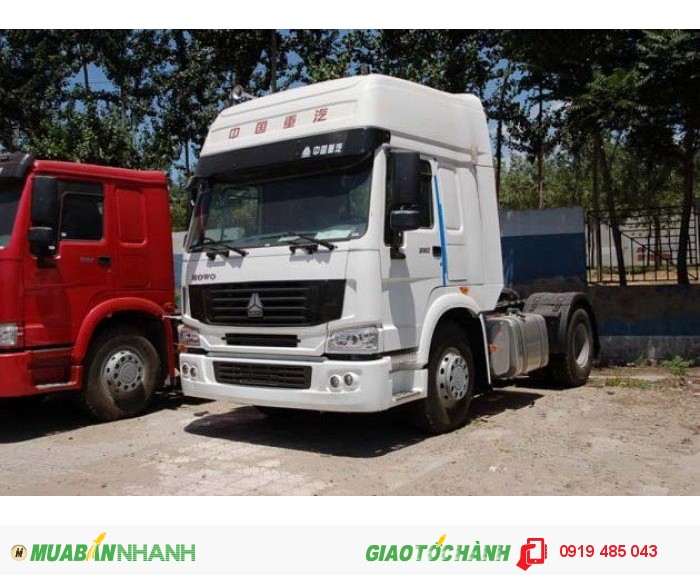 Xe đầu kéo Howo máy 375, 420 nhập khẩu giá tốt nhất - Mua xe đầu kéo Howo Cabin A7 hỗ trợ trả góp