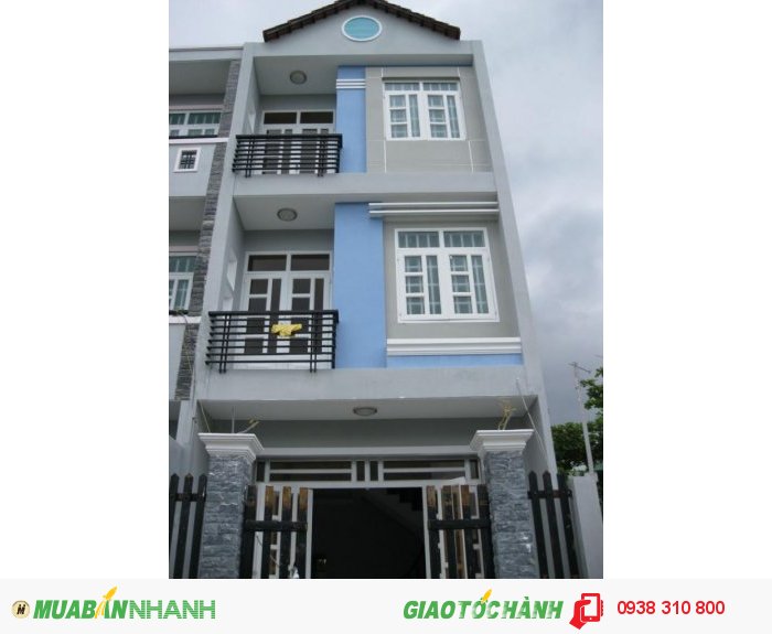 Bán nhà mới Trần Hưng Đạo, P.Cô Giang, Q.1, Dt 3x10m, hướng Tây Nam, giá 2.5 tỷ/TL.