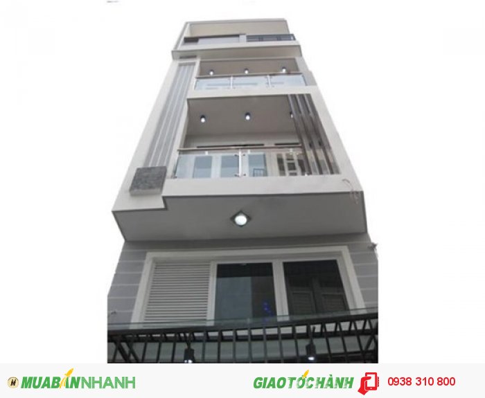 Bán nhà 3 lầu , Nguyễn Tri Phương , P.4, Q.10, diện tích 4x8m, hướng Đông Nam, giá 2.55 tỷ/TL