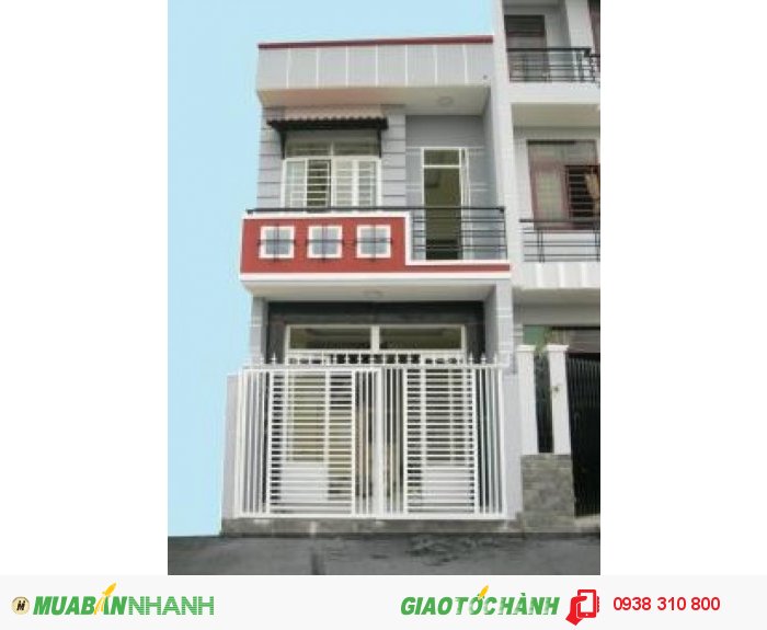 Bán nhà mới , Trần Quang Diệu, P.14, Q.3, diện tích 6x6m, giá 2.49 tỷ/TL