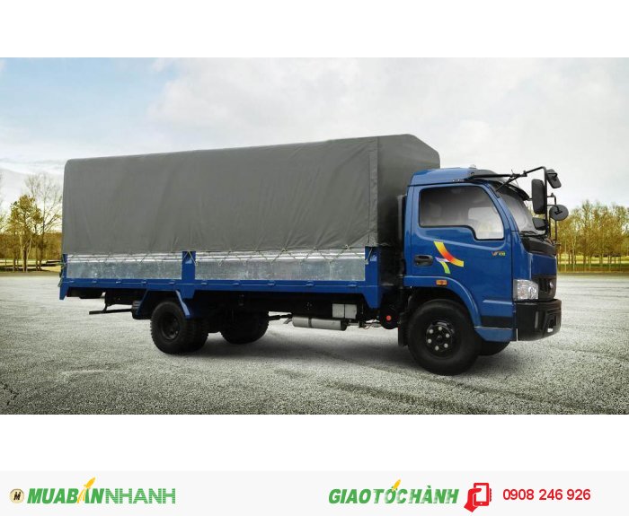 Cần mua xe tải veam 5 tấn VT490 máy huyndai mới 100% thùng dài 6m1 giá rẻ nhất