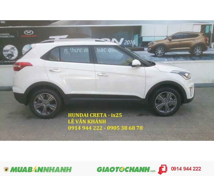 Hyundai Creta - ix25 nhập khẩu Đà Nẵng. Khuyến mãi : 20 triệu và tặng phụ kiện. Hyundai Đà Nẵng