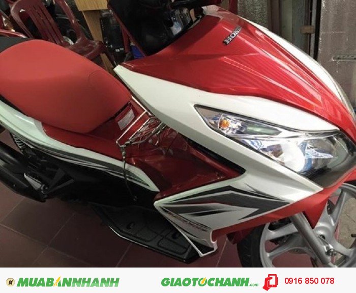 Xe Honda Air Blade 125 trắng đỏ ngay chủ