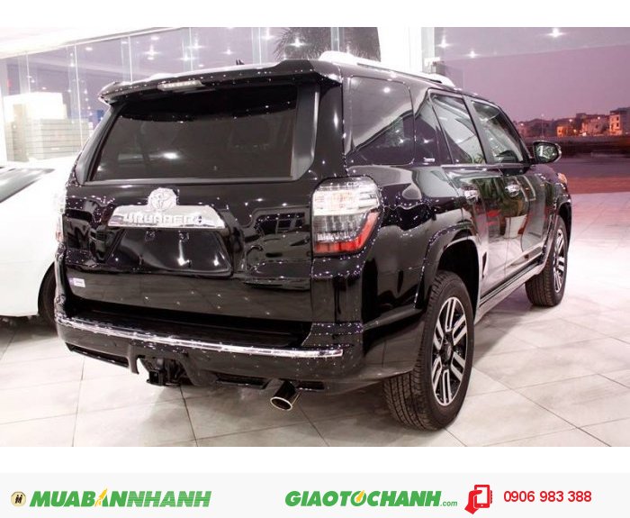 Toyota 4Runner Limited màu đen sản xuất 2015. Nhập khẩu từ Mỹ mới 100 %