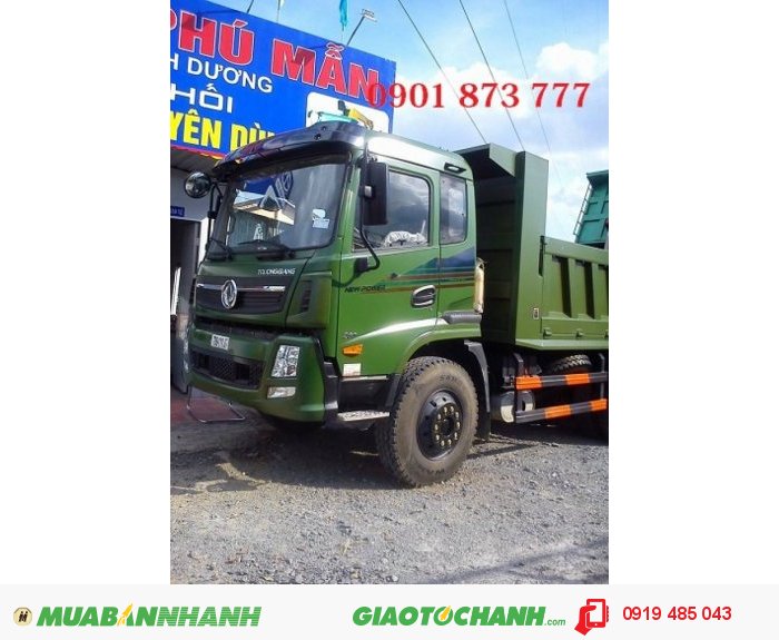 Xe ben Dongfeng Trường Giang, 7T8 , 9T2 , 14T , 2 cầu