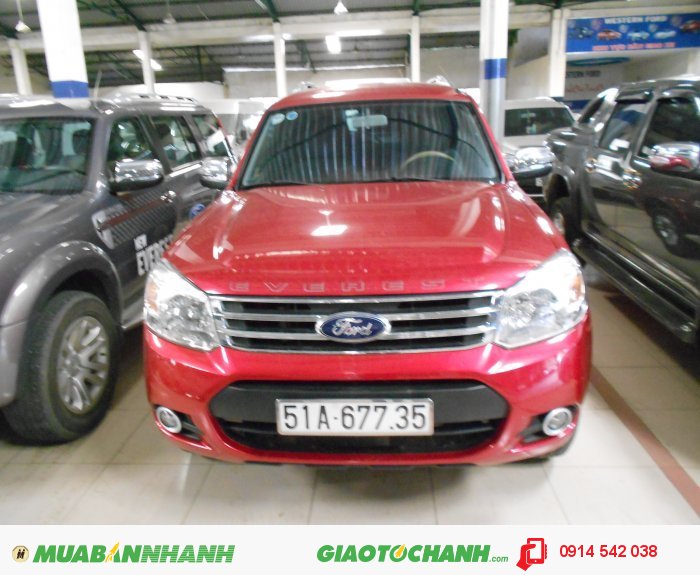 Bán Ford Everest 4x2 MT sx 2013 form mới bstp