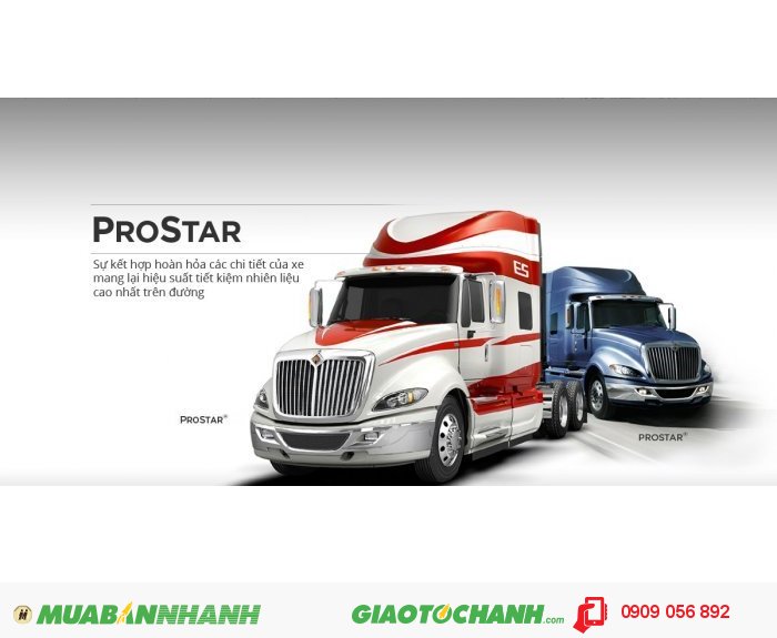 Xe đầu kéo International Prostar đời 2011 model 2012 giá tốt.
