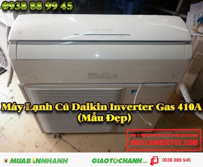 Máy Lạnh Nội Địa Daikin Inverter Gas 410A (Mẫu Đẹp)