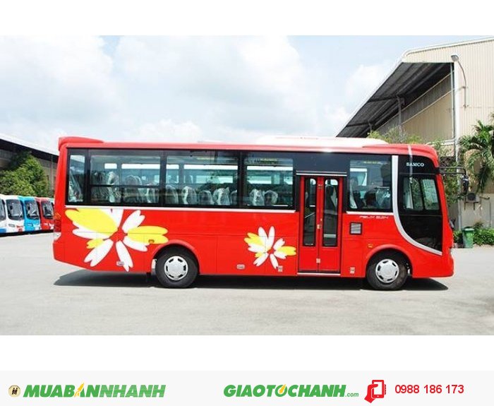 Nhà Máy Phân Phối Xe Khách Samco 29 Chỗ Mẫu Mới 2016