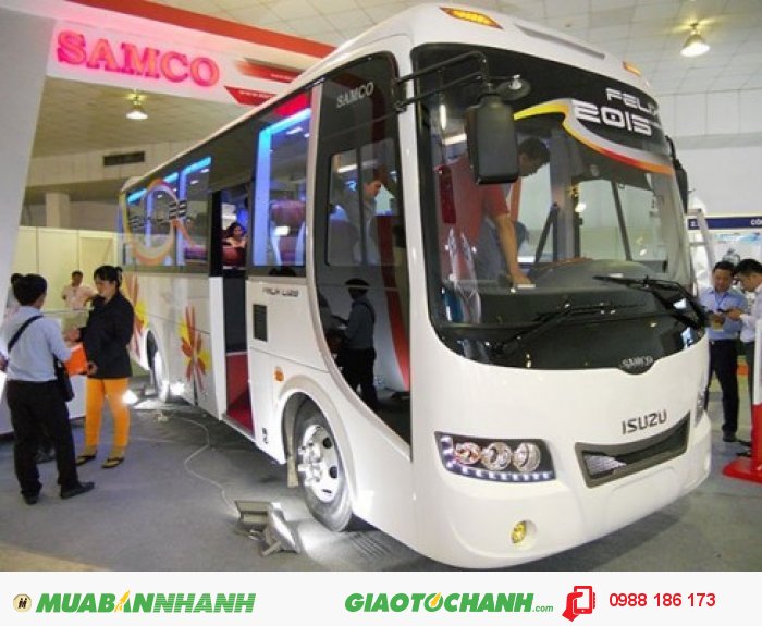 Nhà Máy Phân Phối Xe Khách Samco 29 Chỗ Mẫu Mới 2016