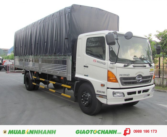 XeTải HINO 9.4 Tấn Thùng Kín Thùng Mui Bạt Giao Xe Toàn Quốc
