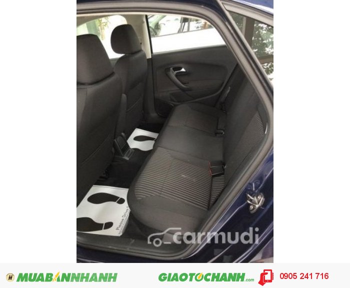 Volkswagen Polo Sedan 1.6L 5MT 2015 màu xanh. Hỗ trợ mua trả góp