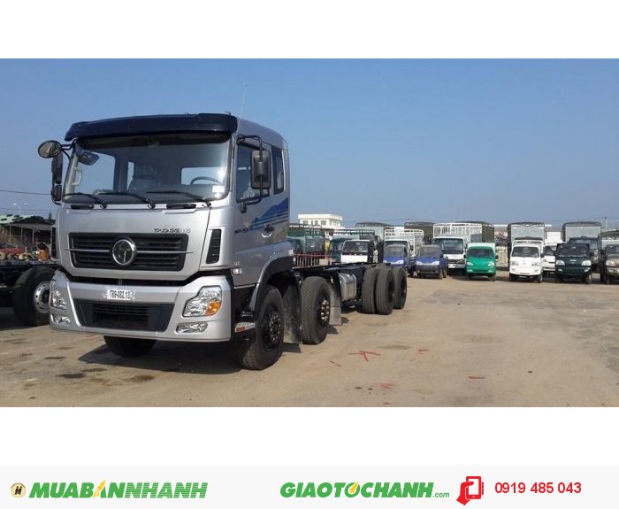 Xe tải Dongfeng Trường Giang 4 chân (4 giò), xe tải Dongfeng 4 giò 17.9 tấn 18.7 tấn 19 tấn