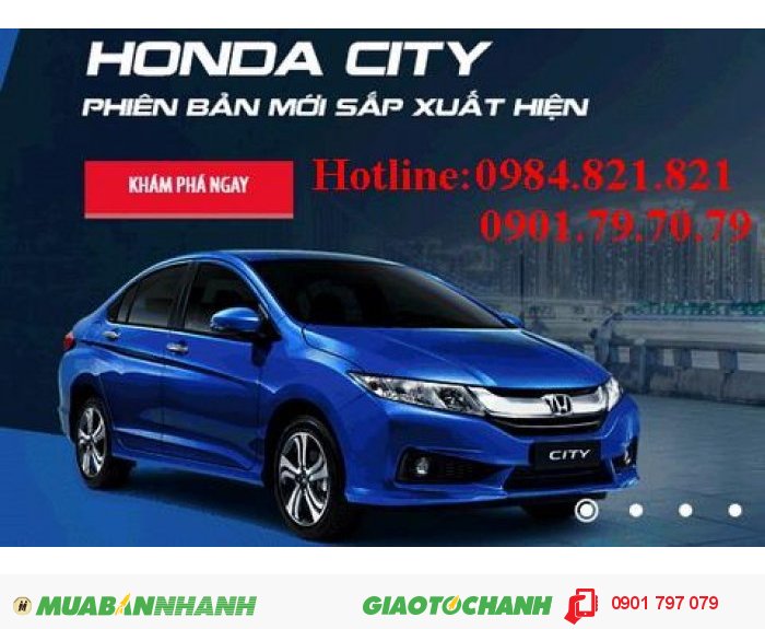 Honda City giá tốt nhất tại honda Ô tô Đà Nẵng