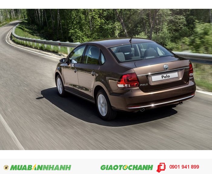 Volkswagen Polo Sedan 1.6L 5MT Màu Nâu. Nhập khẩu chính hãng